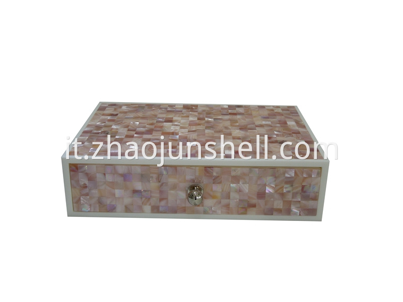 pink shell amenity box